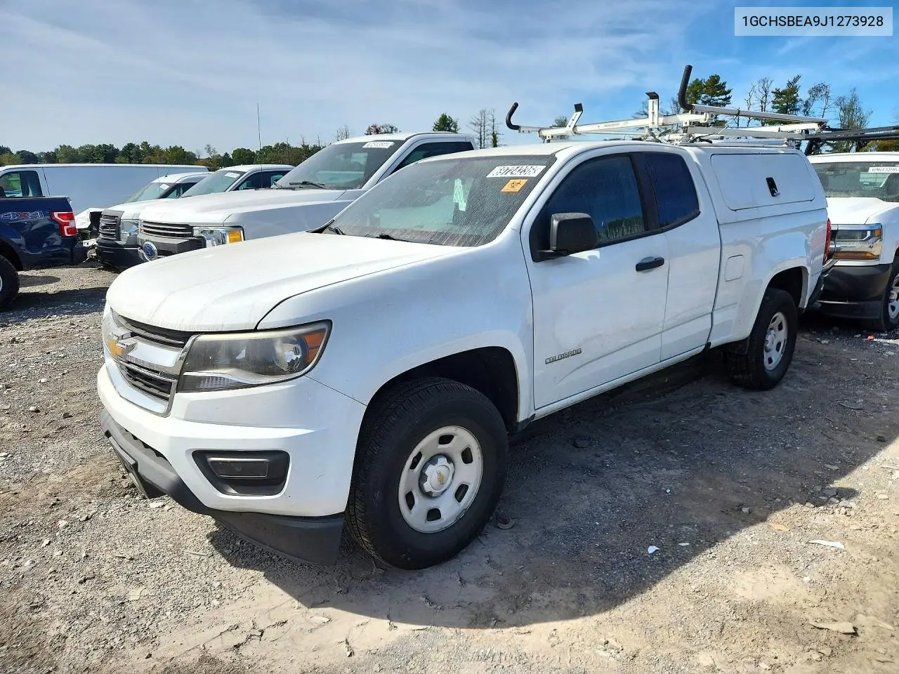 CHEVROLET COLORADO 2018, VIN 1GCHSBEA9J1273928
