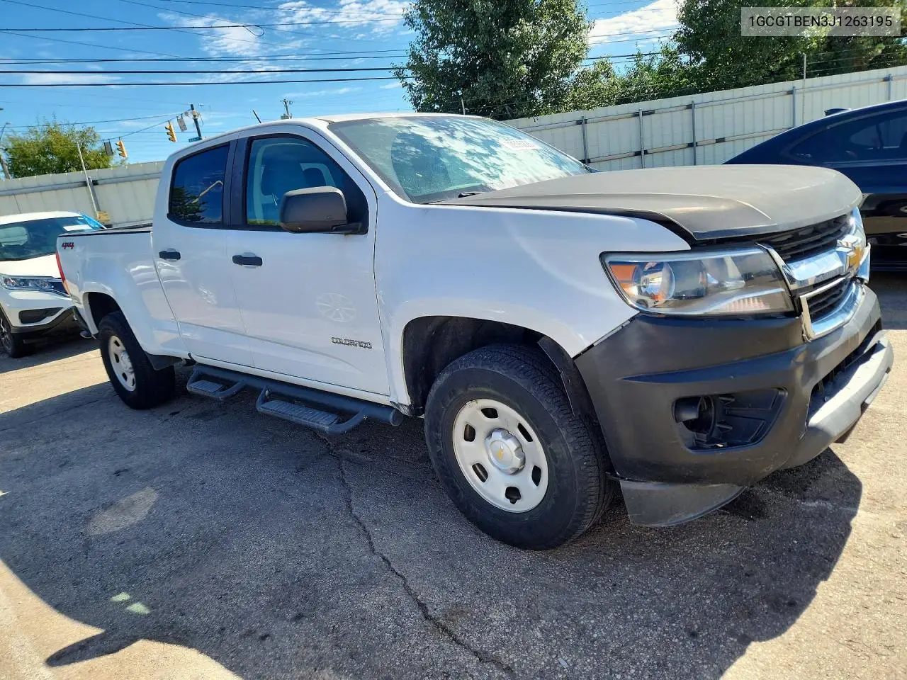 2018 CHEVROLET COLORADO VIN 1GCGTBEN3J1263195 — фото 4