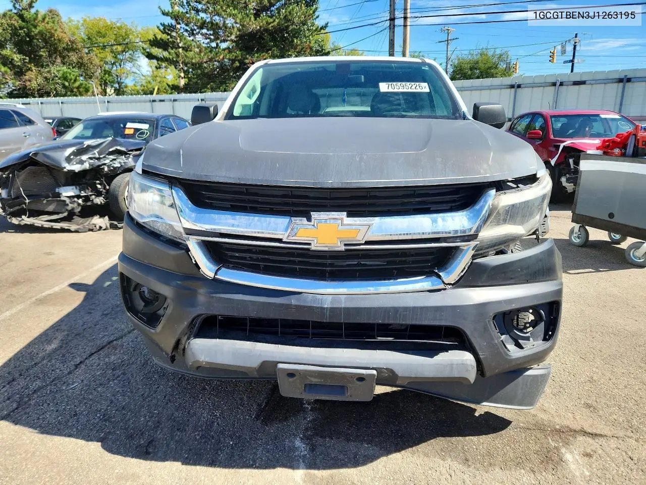2018 CHEVROLET COLORADO VIN 1GCGTBEN3J1263195 — фото 5