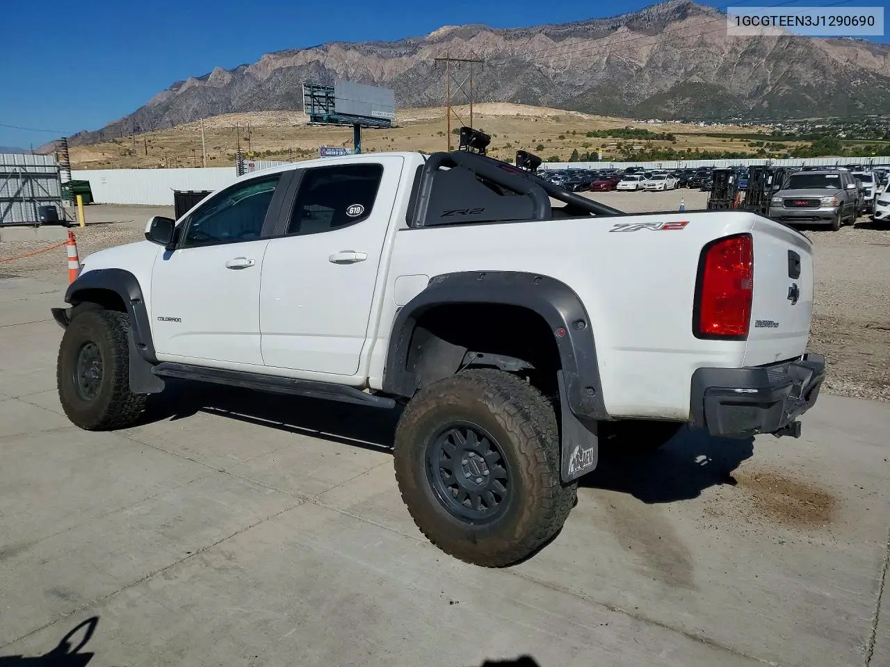 2018 CHEVROLET COLORADO VIN 1GCGTEEN3J1290690 — фото 2
