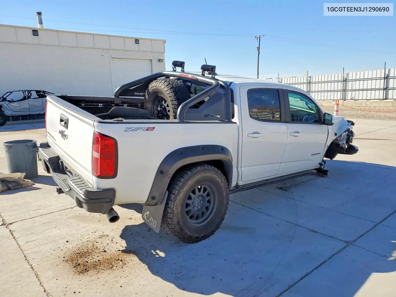 2018 CHEVROLET COLORADO VIN 1GCGTEEN3J1290690 — фото 3