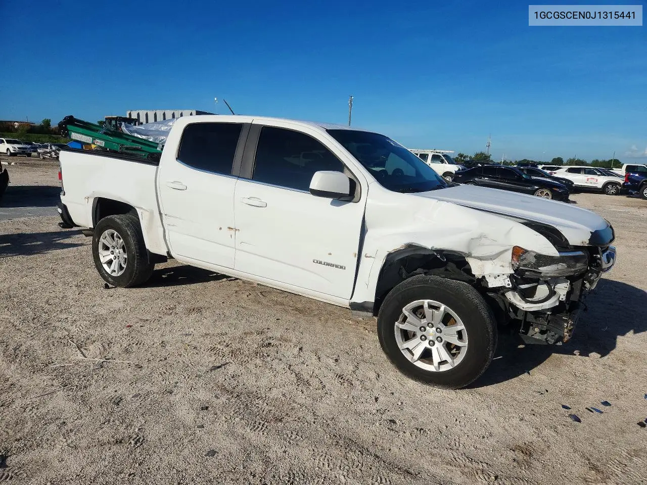 2018 CHEVROLET COLORADO VIN 1GCGSCEN0J1315441 — фото 4