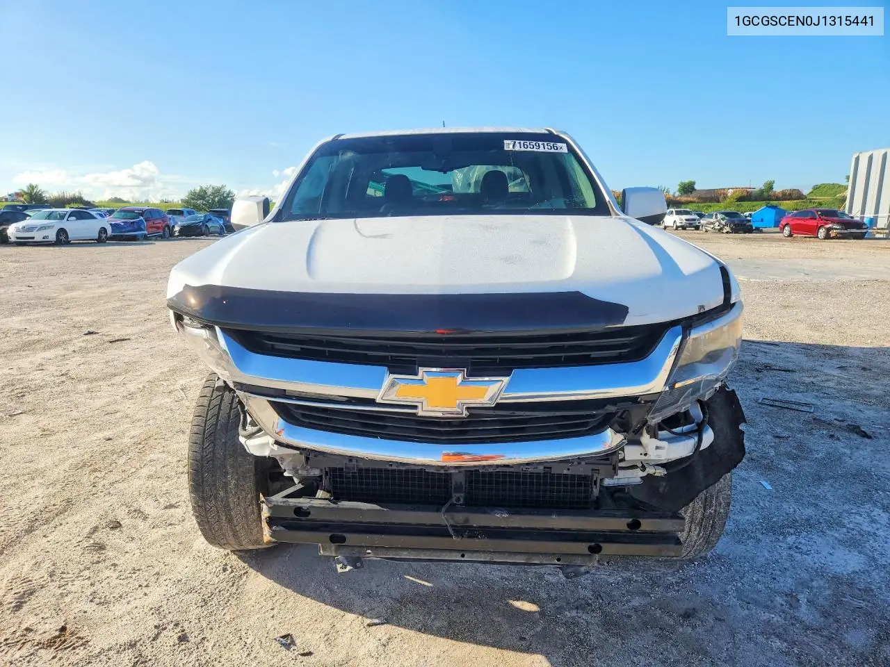 2018 CHEVROLET COLORADO VIN 1GCGSCEN0J1315441 — фото 5
