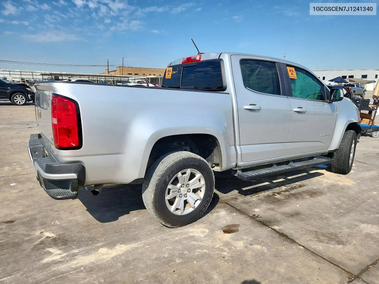 2018 CHEVROLET COLORADO VIN 1GCGSCEN7J1241340 — фото 3