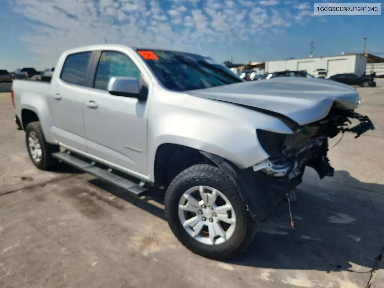 2018 CHEVROLET COLORADO VIN 1GCGSCEN7J1241340 — фото 4
