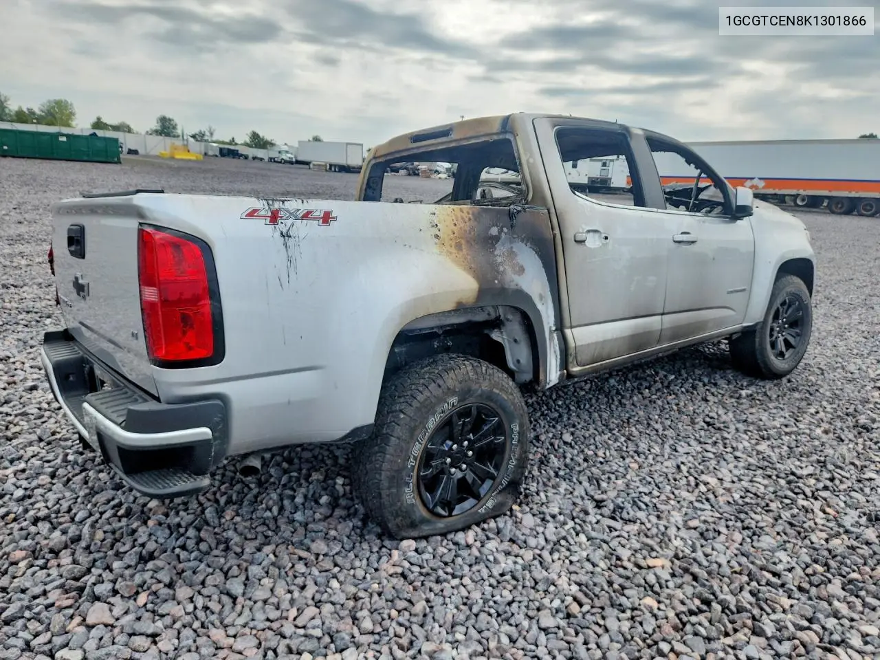 2019 CHEVROLET COLORADO VIN 1GCGTCEN8K1301866 — фото 3