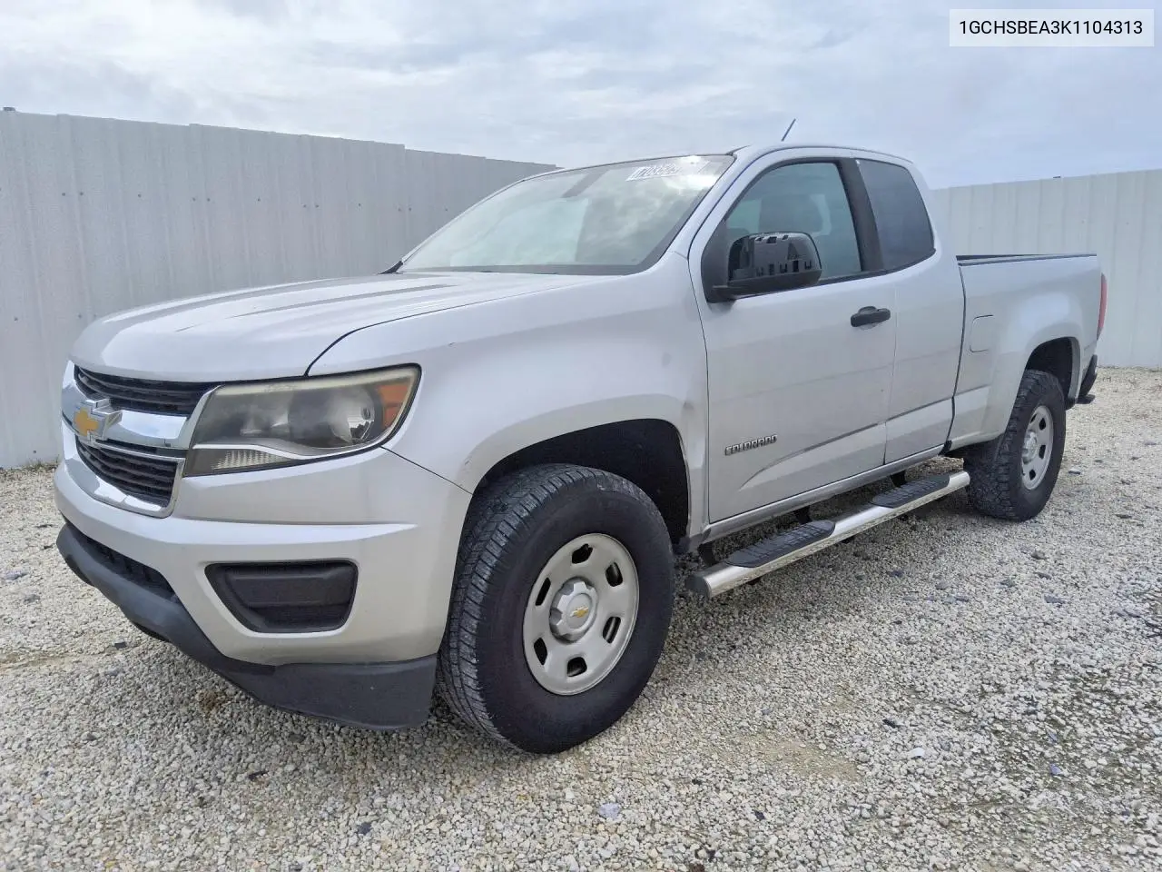 CHEVROLET COLORADO 2019, VIN 1GCHSBEA3K1104313