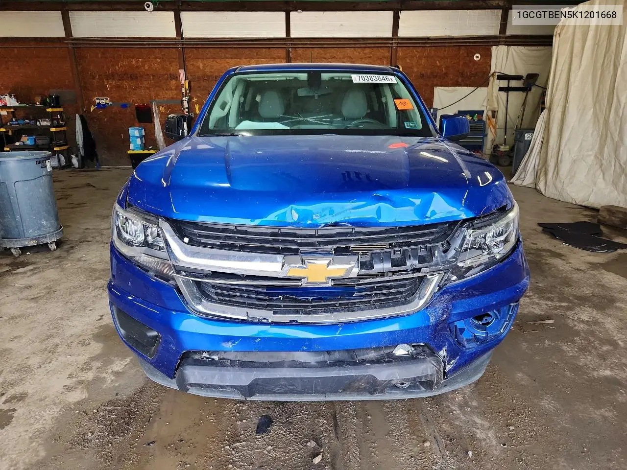 2019 CHEVROLET COLORADO VIN 1GCGTBEN5K1201668 — фото 5