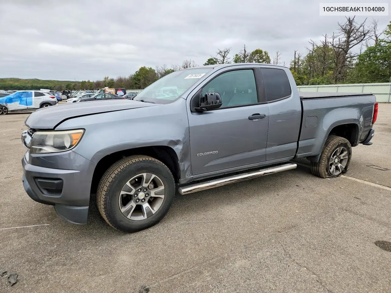 CHEVROLET COLORADO 2019, VIN 1GCHSBEA6K1104080