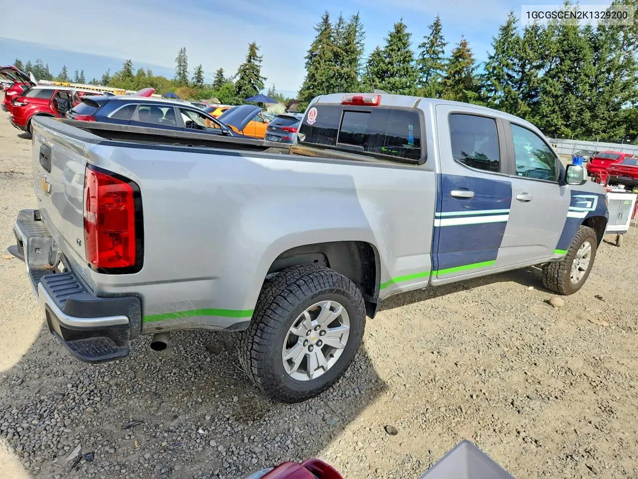 2019 CHEVROLET COLORADO VIN 1GCGSCEN2K1329200 — фото 3