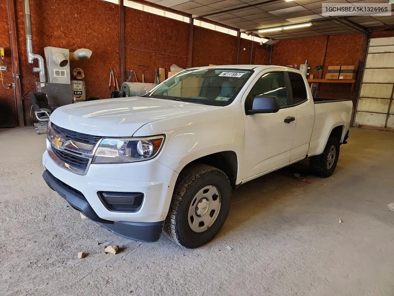 CHEVROLET COLORADO 2019, VIN 1GCHSBEA5K1326965