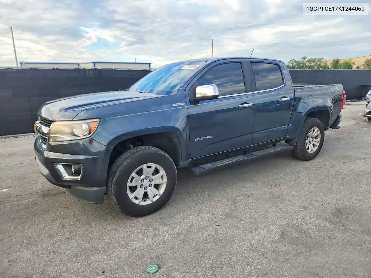 CHEVROLET COLORADO 2019, VIN 1GCPTCE17K1244069