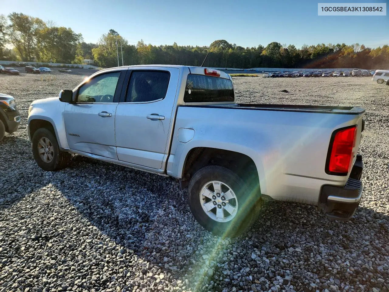 2019 CHEVROLET COLORADO VIN 1GCGSBEA3K1308542 — фото 2