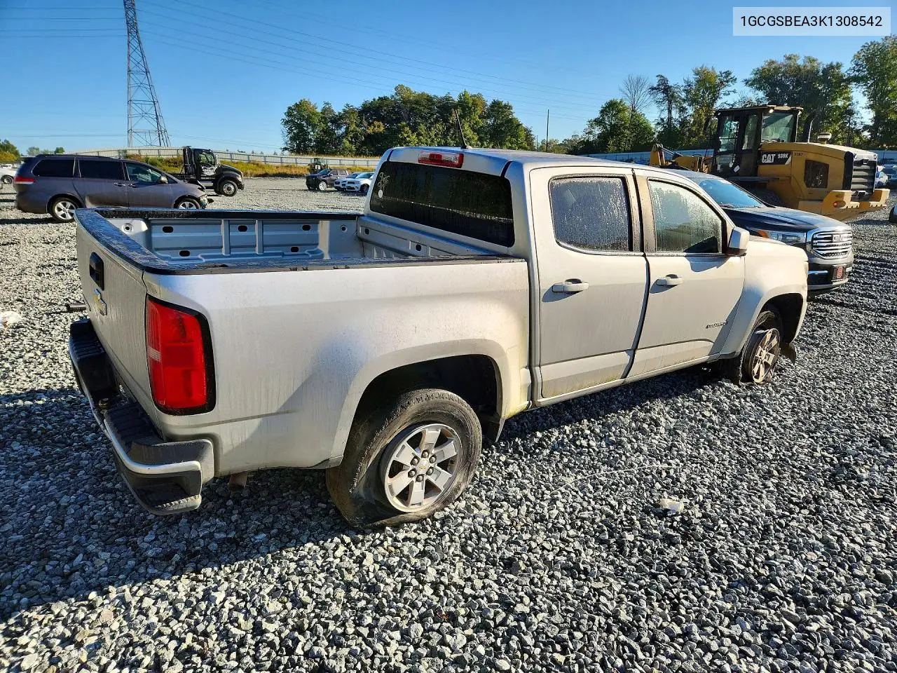 2019 CHEVROLET COLORADO VIN 1GCGSBEA3K1308542 — фото 3