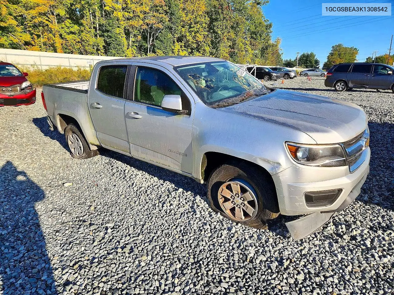2019 CHEVROLET COLORADO VIN 1GCGSBEA3K1308542 — фото 4