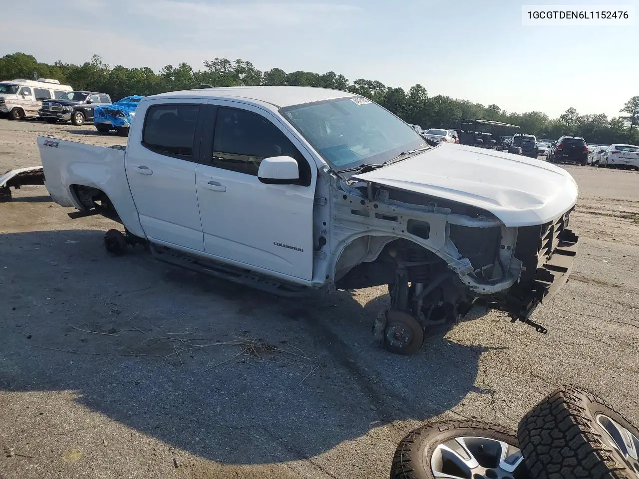 2020 CHEVROLET COLORADO VIN 1GCGTDEN6L1152476 — фото 4