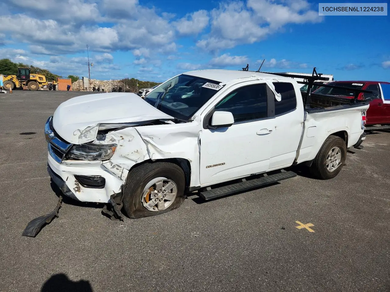 CHEVROLET COLORADO 2020, VIN 1GCHSBEN6L1224238