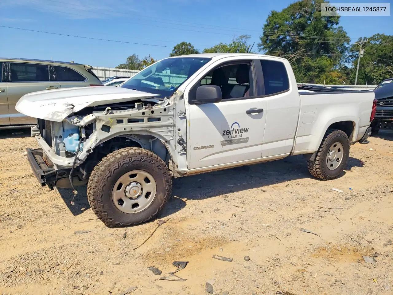 CHEVROLET COLORADO 2020, VIN 1GCHSBEA6L1245877