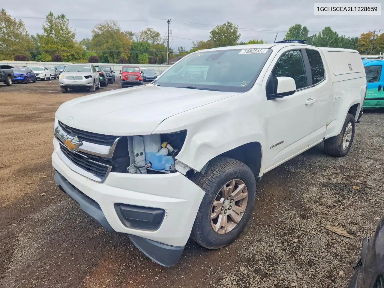 CHEVROLET COLORADO 2020, VIN 1GCHSCEA2L1228659