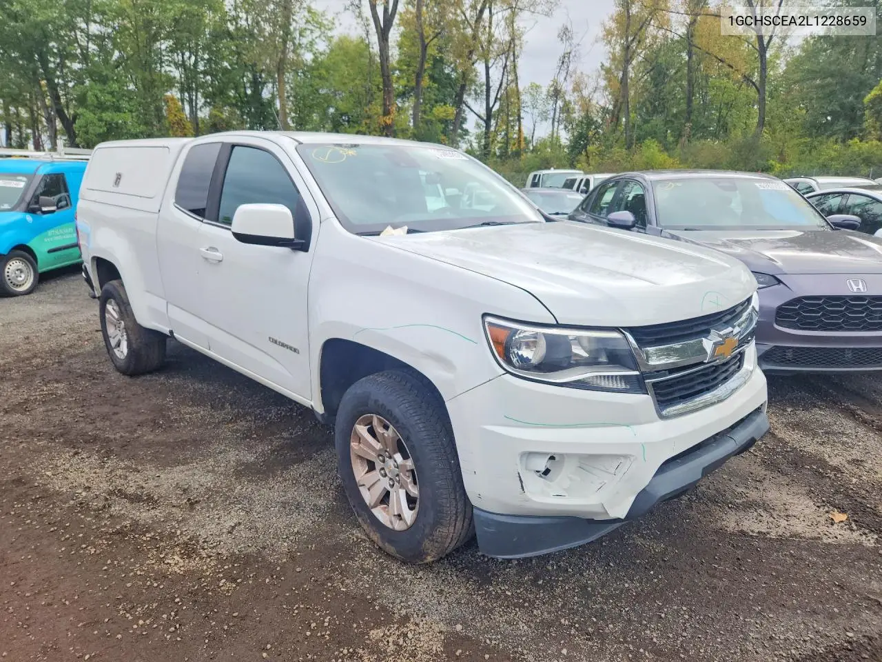 2020 CHEVROLET COLORADO VIN 1GCHSCEA2L1228659 — фото 4