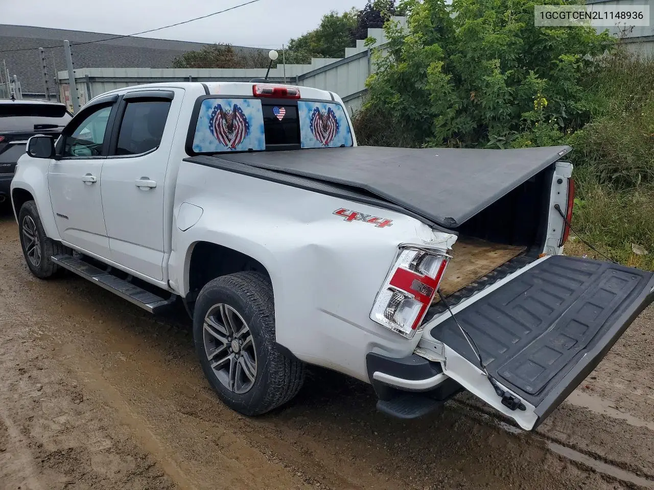 2020 CHEVROLET COLORADO VIN 1GCGTCEN2L1148936 — фото 2