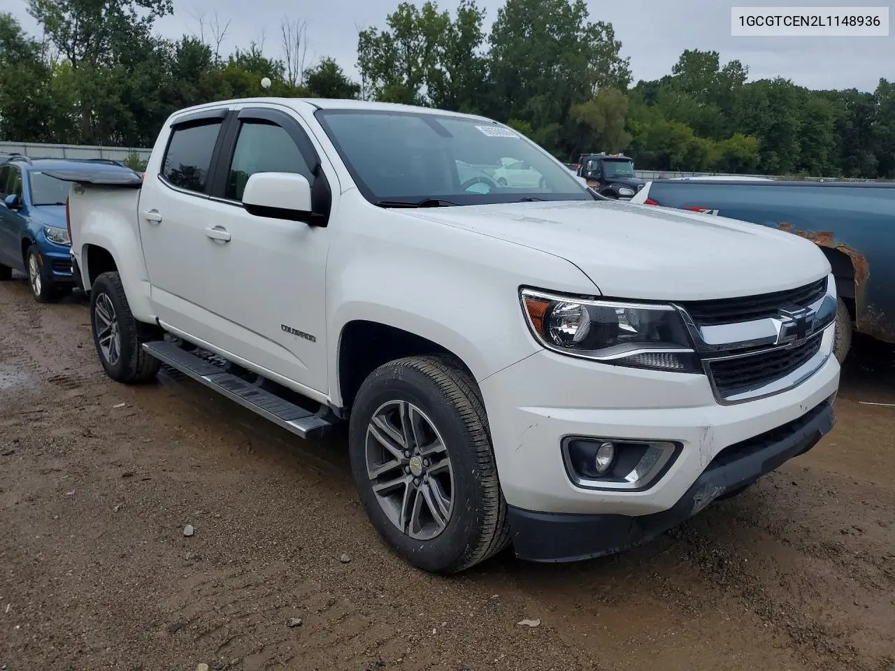 2020 CHEVROLET COLORADO VIN 1GCGTCEN2L1148936 — фото 4