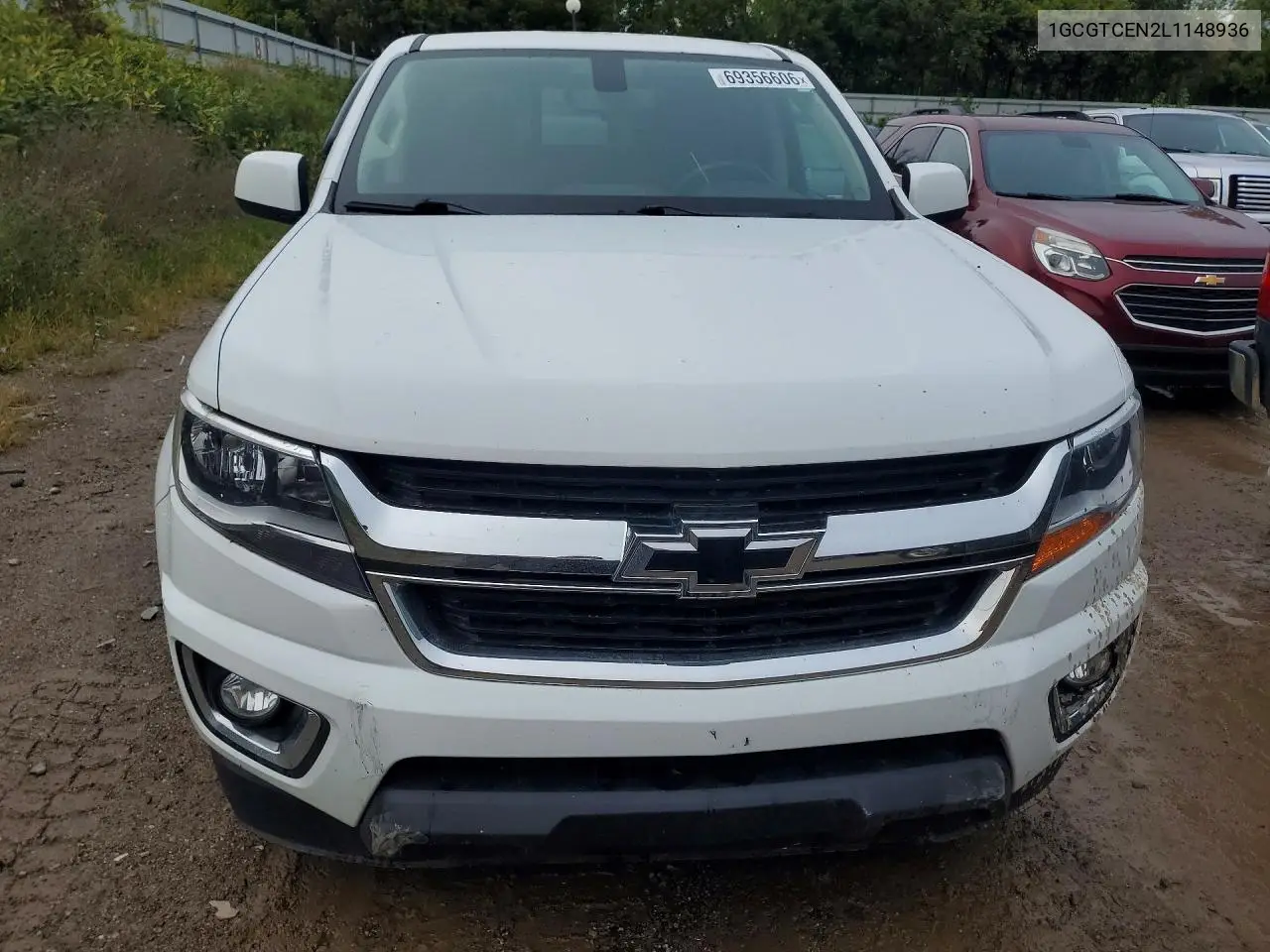 2020 CHEVROLET COLORADO VIN 1GCGTCEN2L1148936 — фото 5