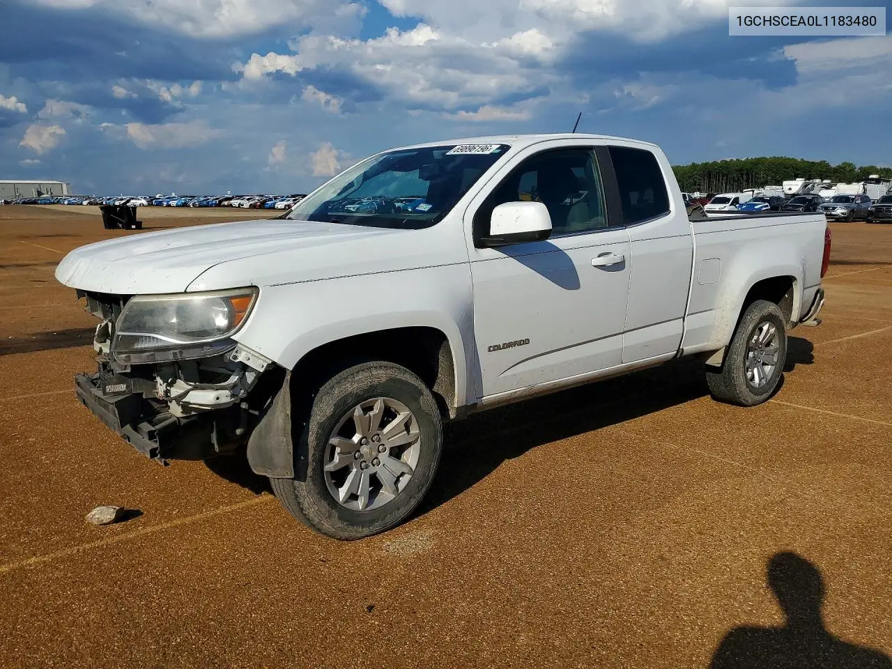CHEVROLET COLORADO 2020, VIN 1GCHSCEA0L1183480