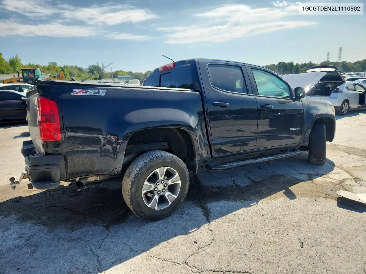 2020 CHEVROLET COLORADO VIN 1GCGTDEN2L1110502 — фото 3
