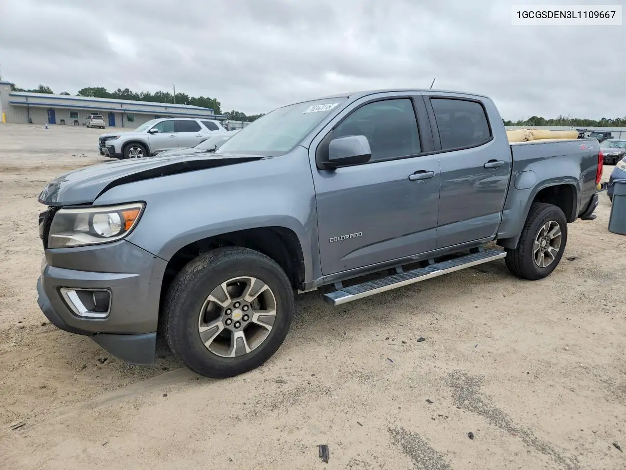 CHEVROLET COLORADO 2020, VIN 1GCGSDEN3L1109667