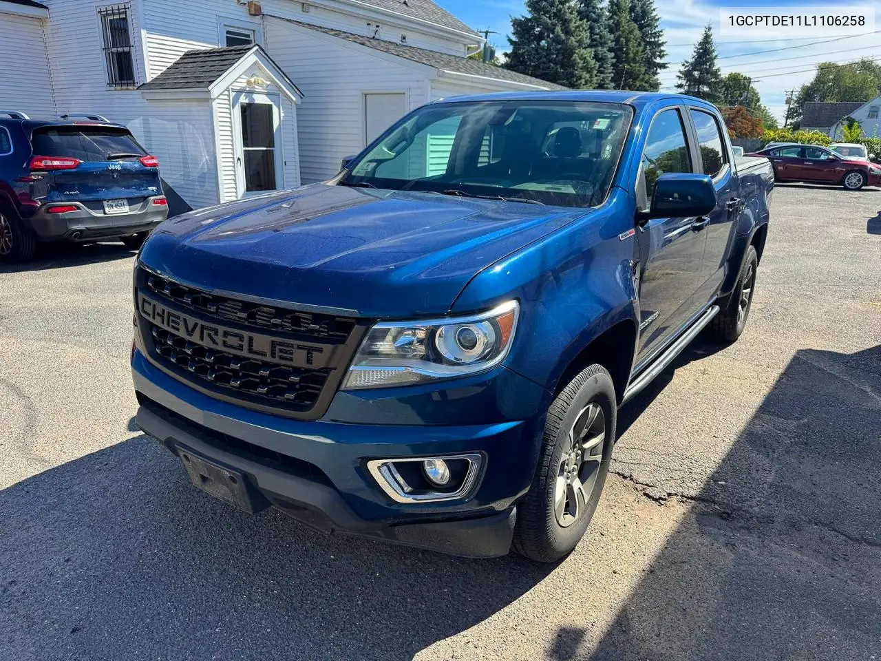 CHEVROLET COLORADO 2020, VIN 1GCPTDE11L1106258