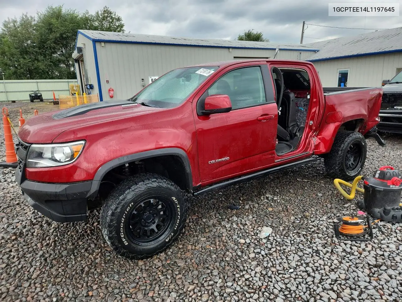 CHEVROLET COLORADO 2020, VIN 1GCPTEE14L1197645