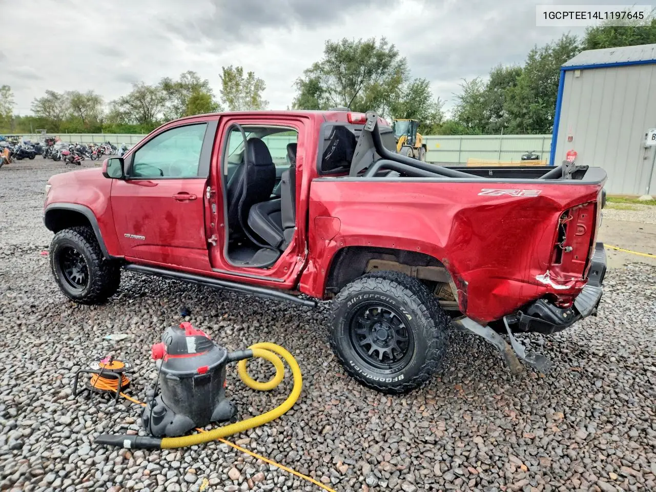 2020 CHEVROLET COLORADO VIN 1GCPTEE14L1197645 — фото 2