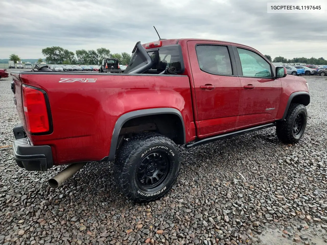 2020 CHEVROLET COLORADO VIN 1GCPTEE14L1197645 — фото 3