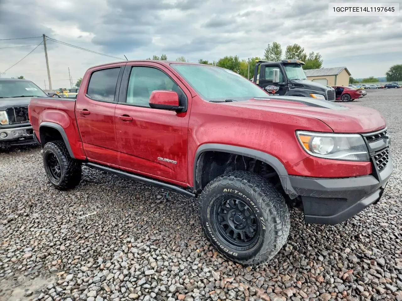 2020 CHEVROLET COLORADO VIN 1GCPTEE14L1197645 — фото 4