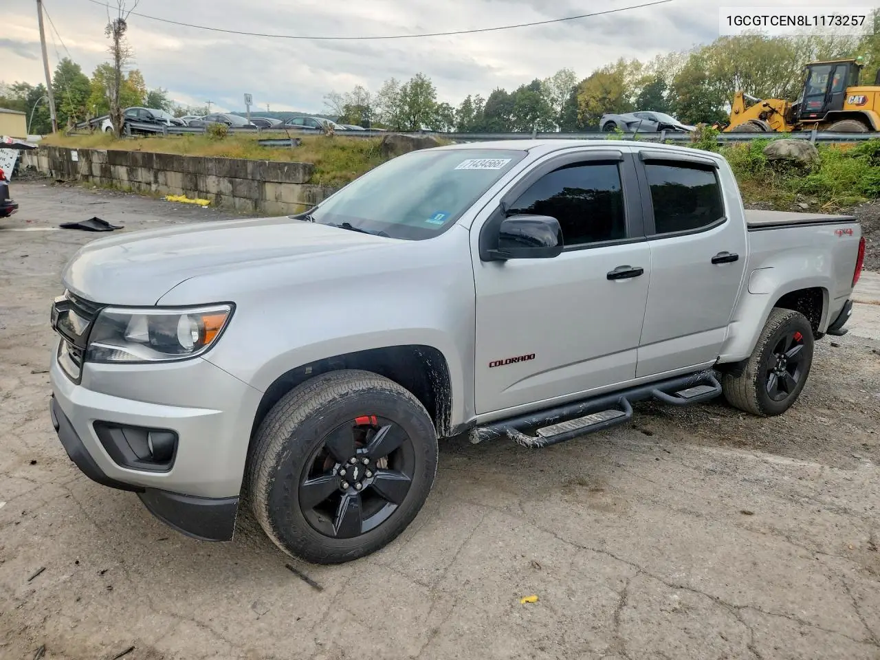 CHEVROLET COLORADO 2020, VIN 1GCGTCEN8L1173257