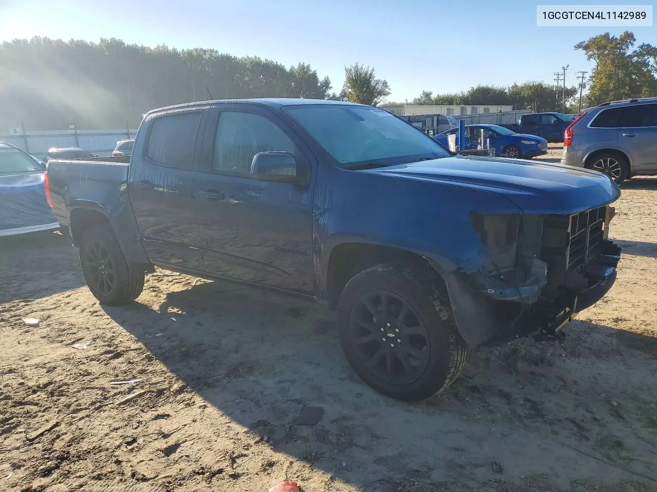 2020 CHEVROLET COLORADO VIN 1GCGTCEN4L1142989 — фото 4