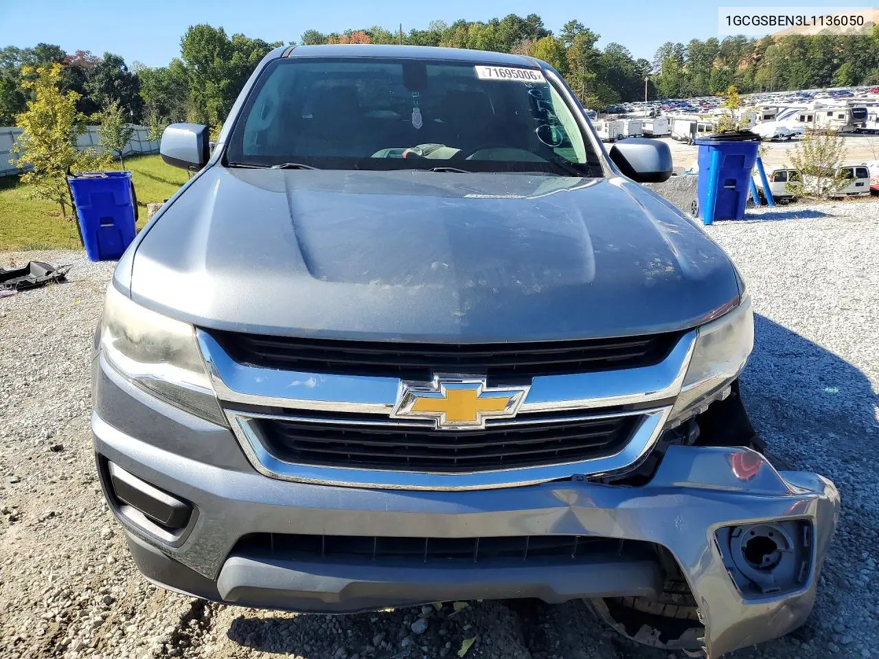 2020 CHEVROLET COLORADO VIN 1GCGSBEN3L1136050 — фото 5