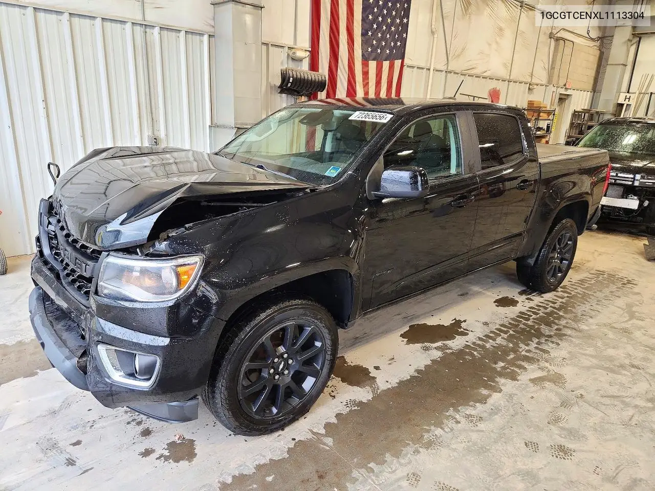CHEVROLET COLORADO 2020, VIN 1GCGTCENXL1113304