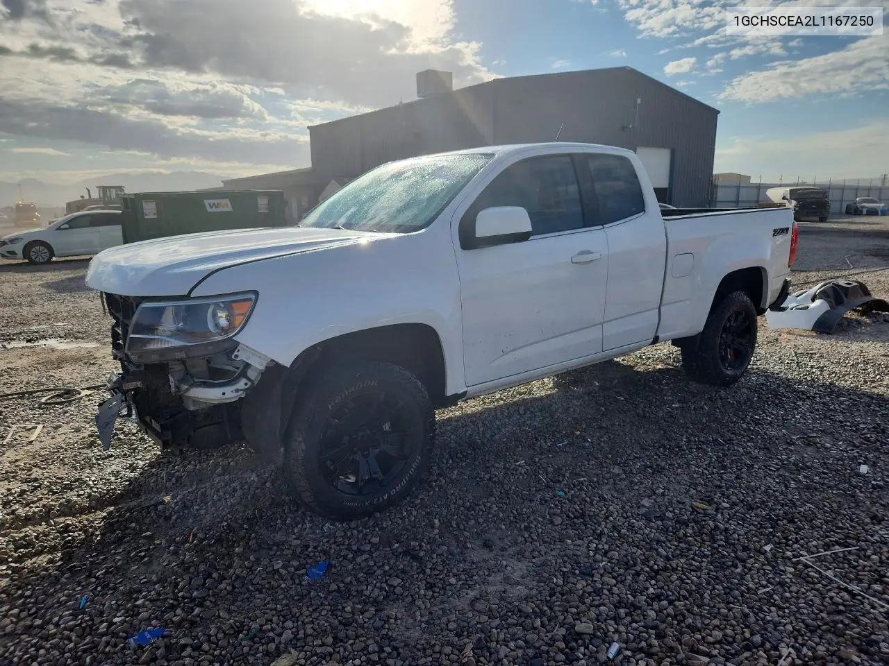 CHEVROLET COLORADO 2020, VIN 1GCHSCEA2L1167250