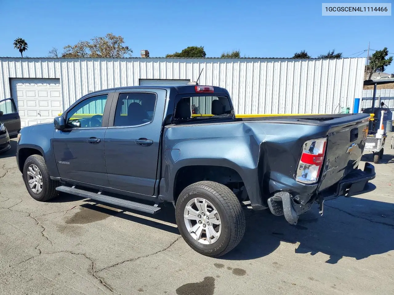 2020 CHEVROLET COLORADO VIN 1GCGSCEN4L1114466 — фото 2