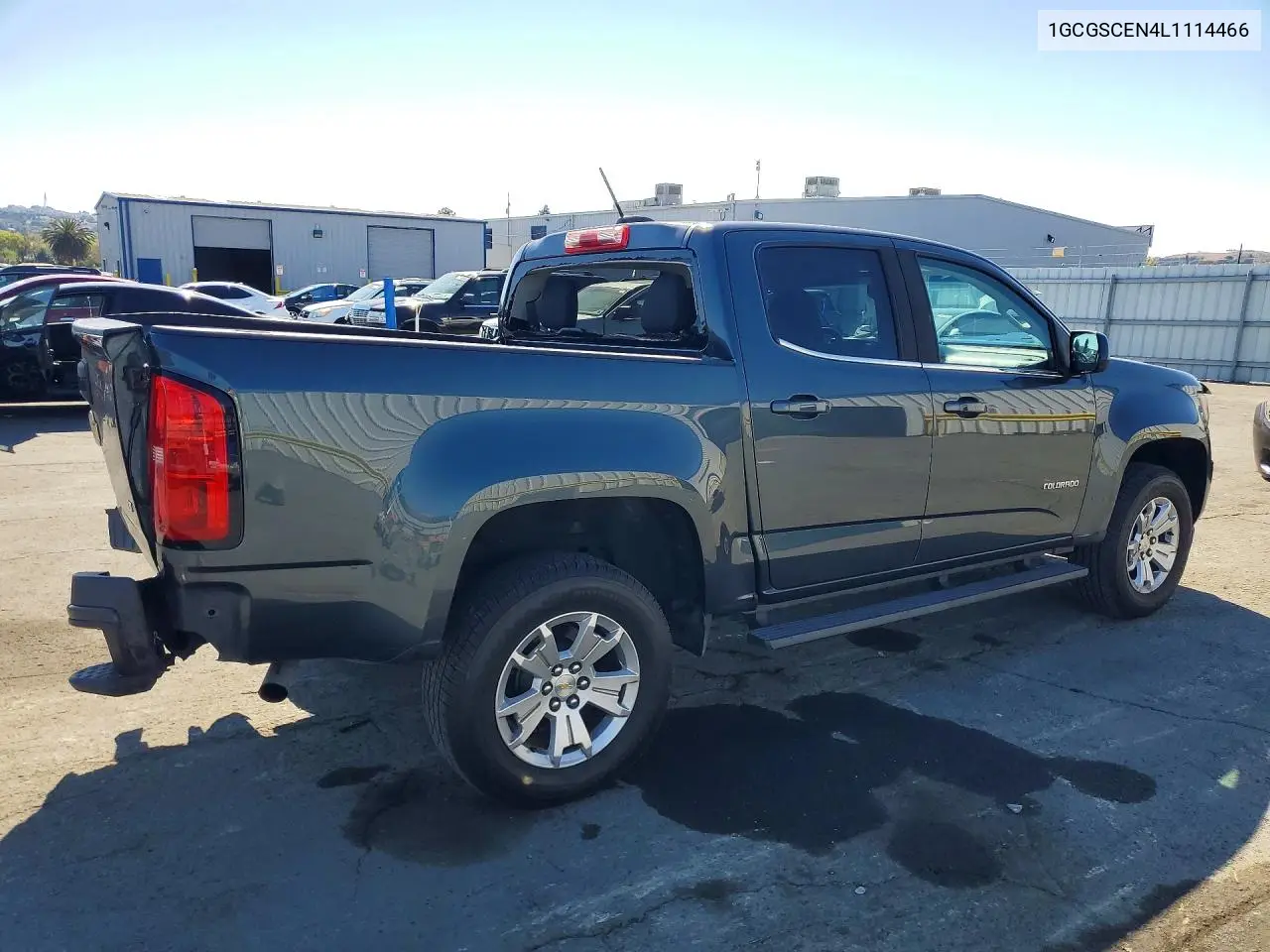 2020 CHEVROLET COLORADO VIN 1GCGSCEN4L1114466 — фото 3