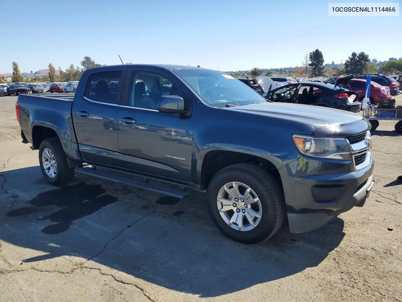 2020 CHEVROLET COLORADO VIN 1GCGSCEN4L1114466 — фото 4