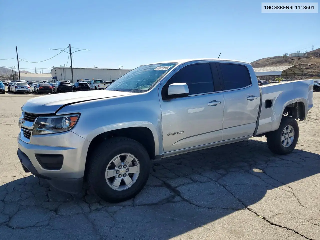 CHEVROLET COLORADO 2020, VIN 1GCGSBEN9L1113601