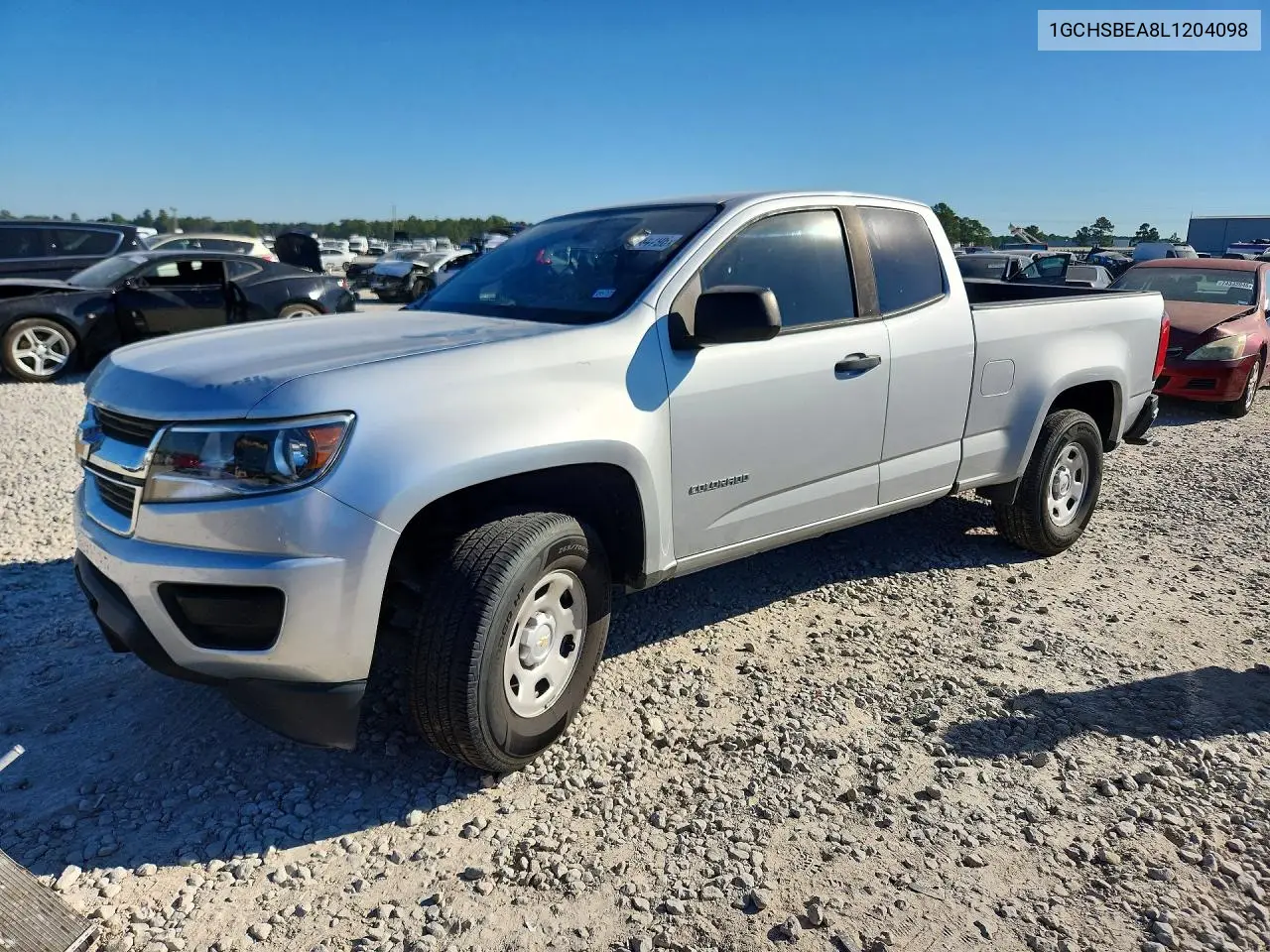 CHEVROLET COLORADO 2020, VIN 1GCHSBEA8L1204098