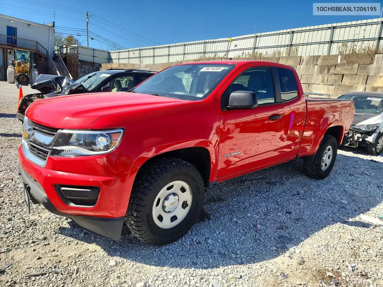 CHEVROLET COLORADO 2020, VIN 1GCHSBEA5L1206195