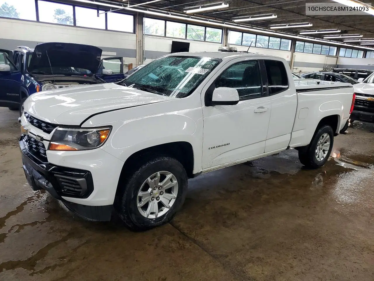 CHEVROLET COLORADO 2021, VIN 1GCHSCEA8M1241093