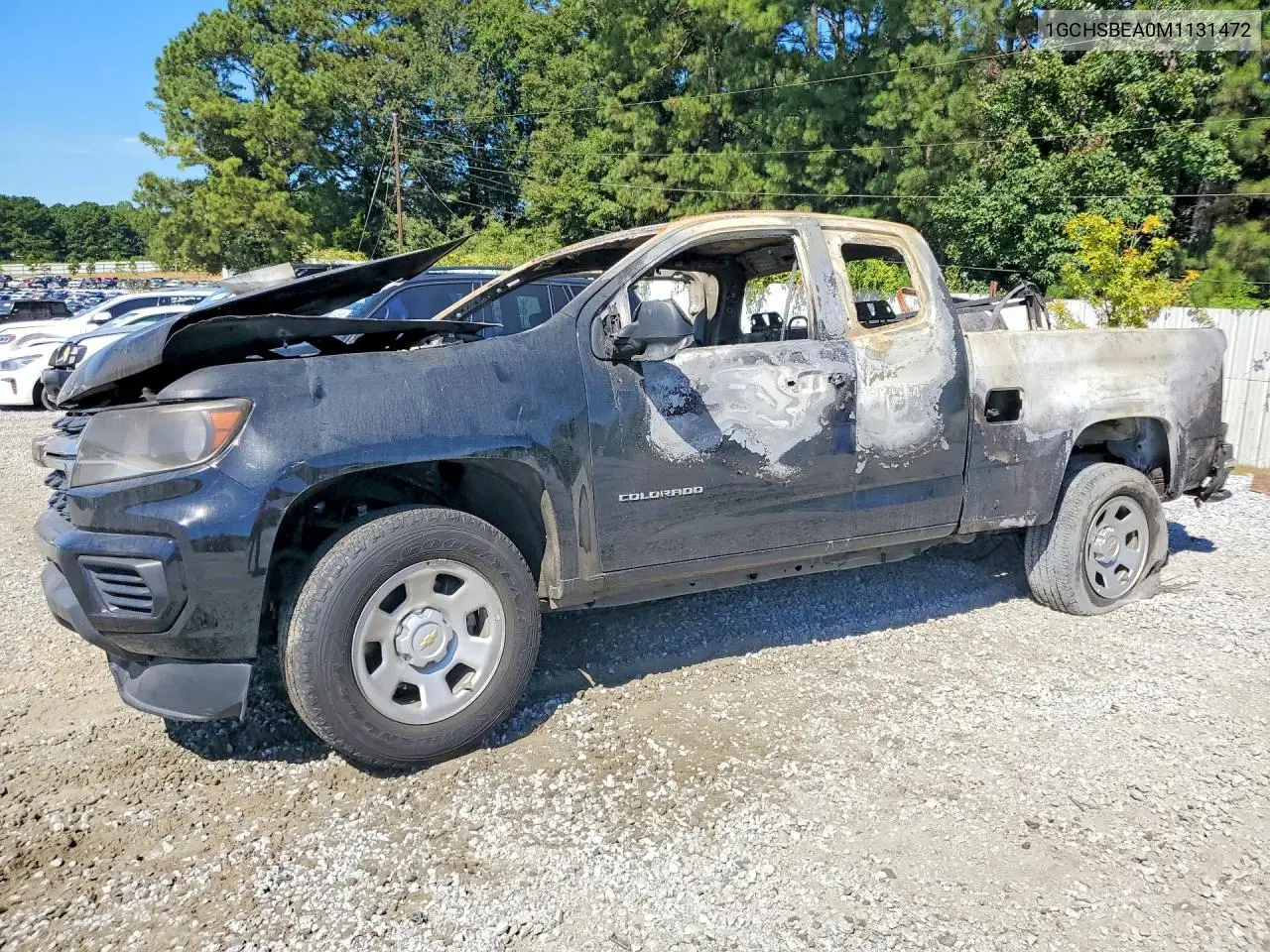 CHEVROLET COLORADO 2021, VIN 1GCHSBEA0M1131472