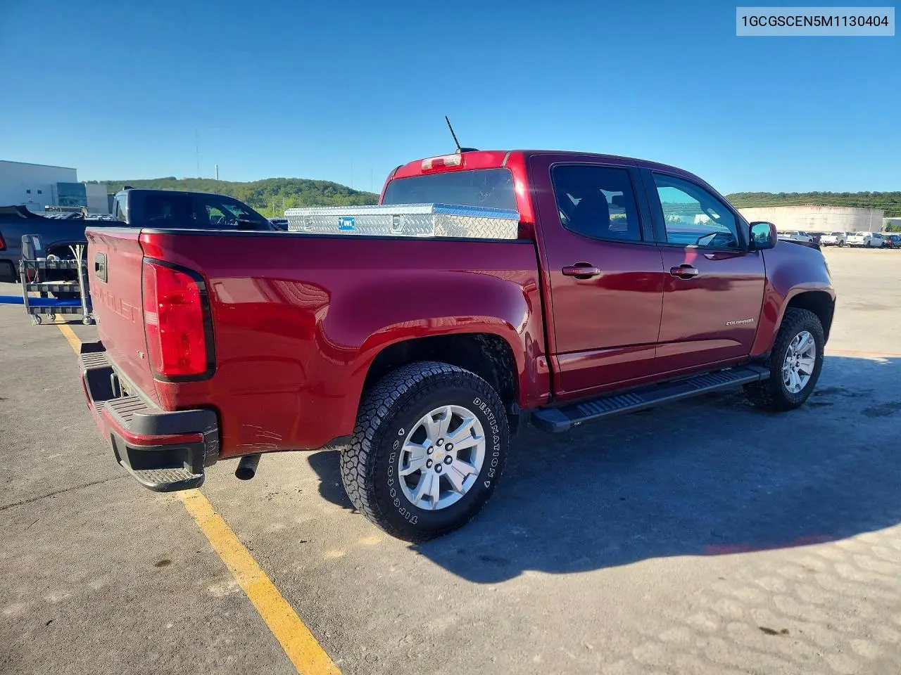 2021 CHEVROLET COLORADO VIN 1GCGSCEN5M1130404 — фото 3