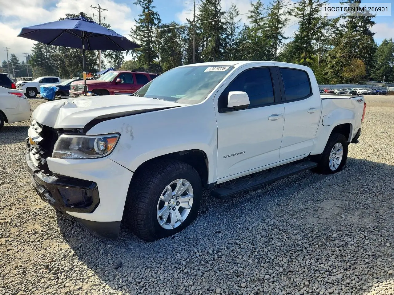 CHEVROLET COLORADO 2021, VIN 1GCGTCEN1M1266901